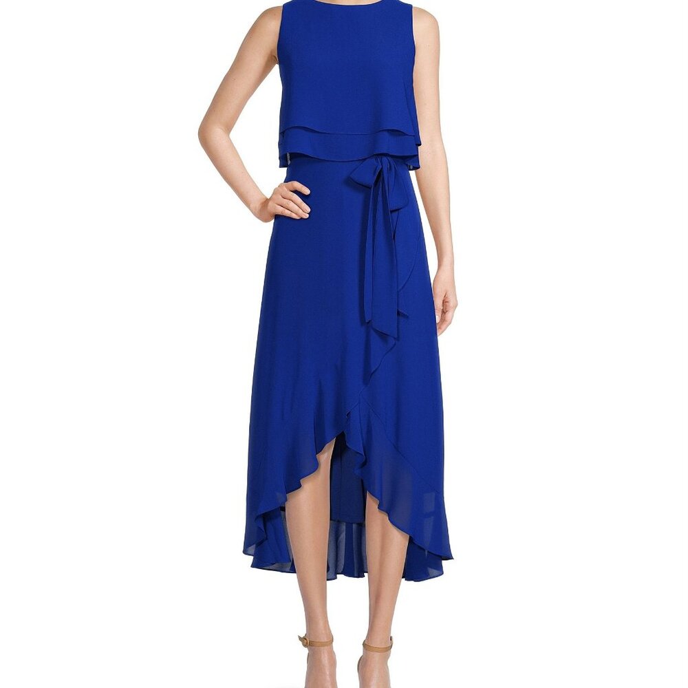 NWT Jessica Howard Size 16 Split Sleeve Popover Dress